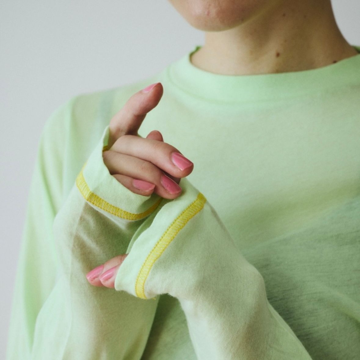 【残り一点】Sheer Mellow Tops