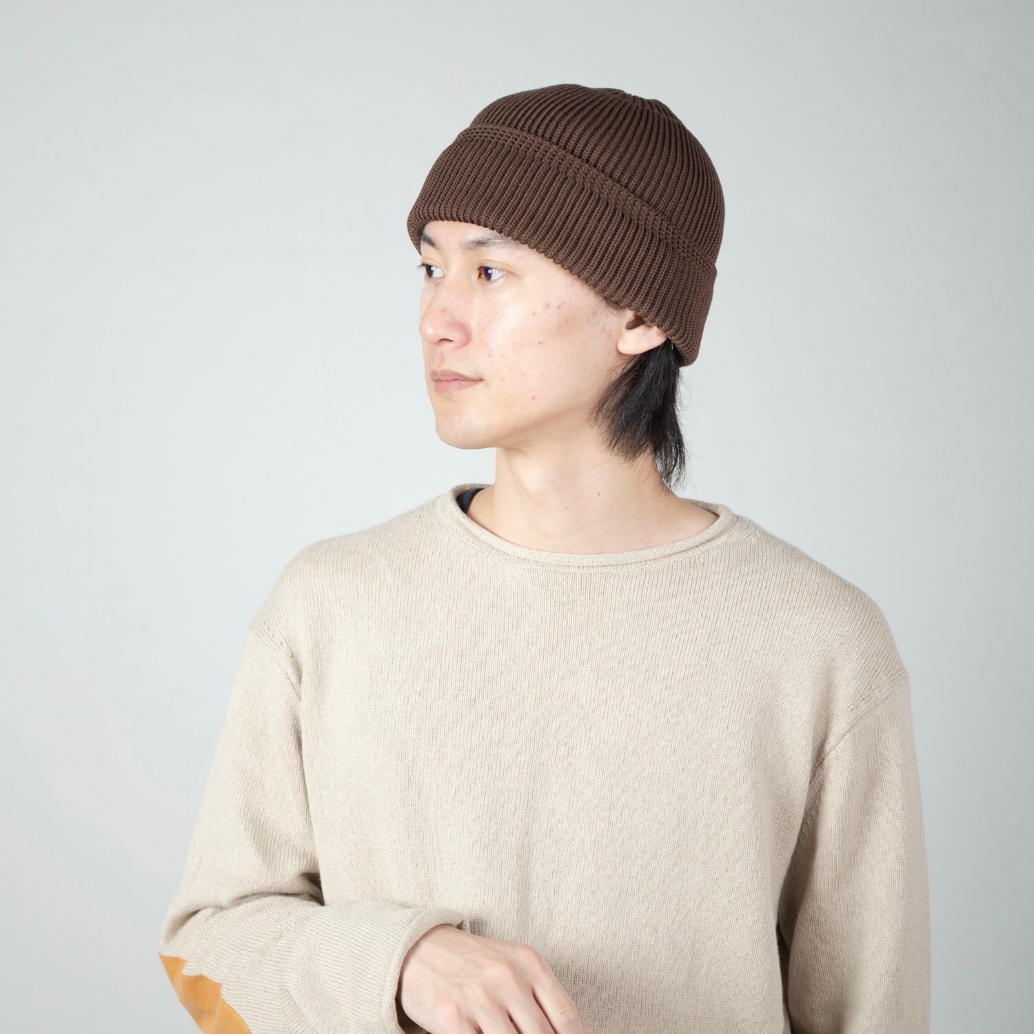 【残り一点】Cotton Acrylic Knit Beanie