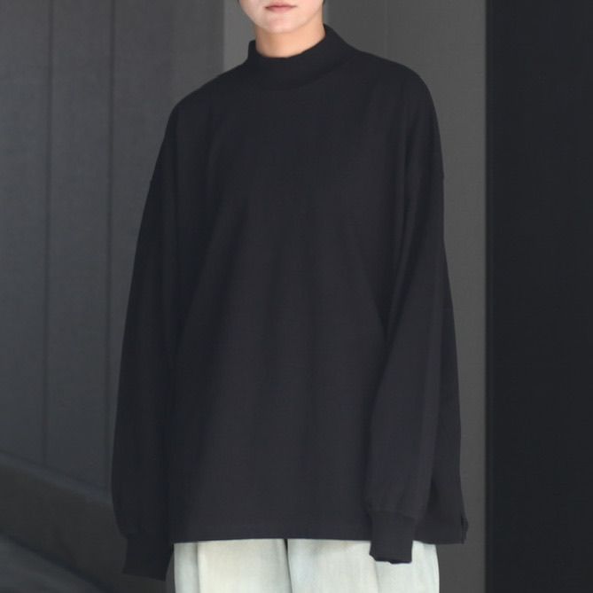 【残り一点】L/S Mock Neck - M