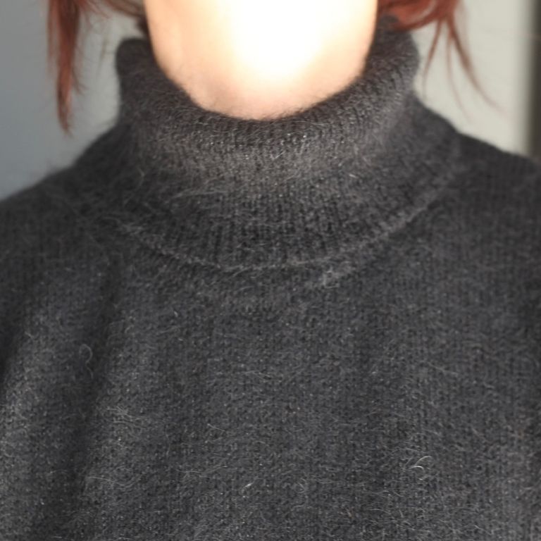 ssstein - 【残り一点】Mohair Glitter Knit Turtle Neck LS | ACRMTSM 