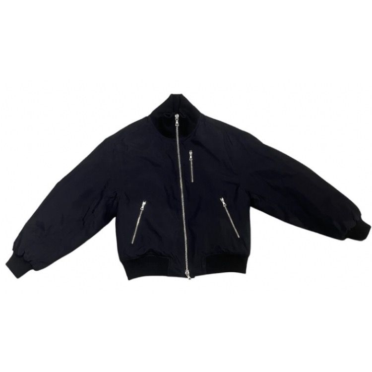 【残り一点】High Collar Bomber Raw Edge
