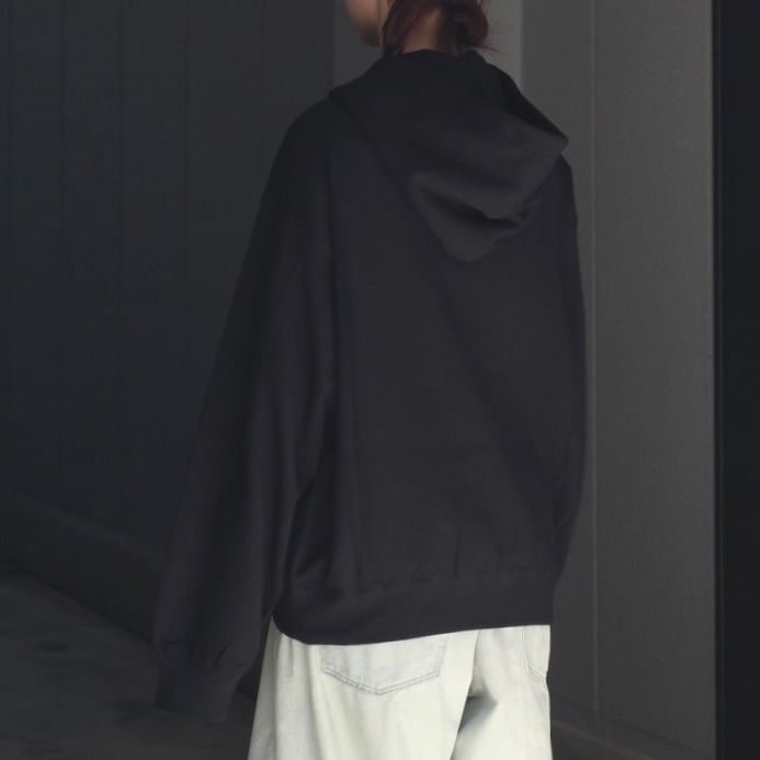 【再販売通知受付可能】Yak/Cotton Sweat Zip Hoody