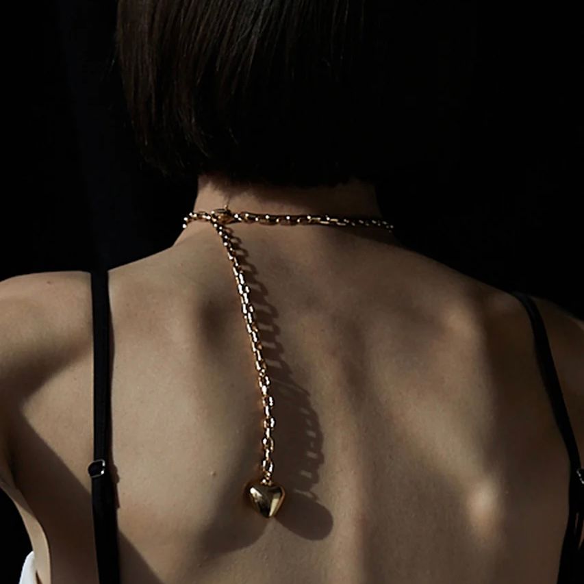 【残り一点】Logo Plate Two-way Necklace