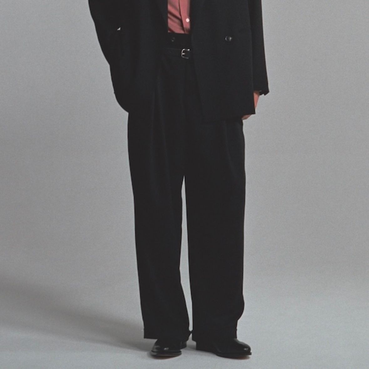 【残り一点】Double Inverted Tuck Trousers
