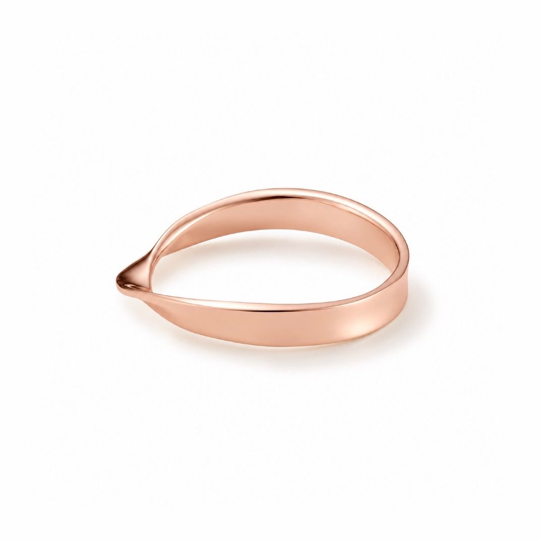 【お取り寄せ注文可能】Loop Ring M(K18 PINK GOLD)