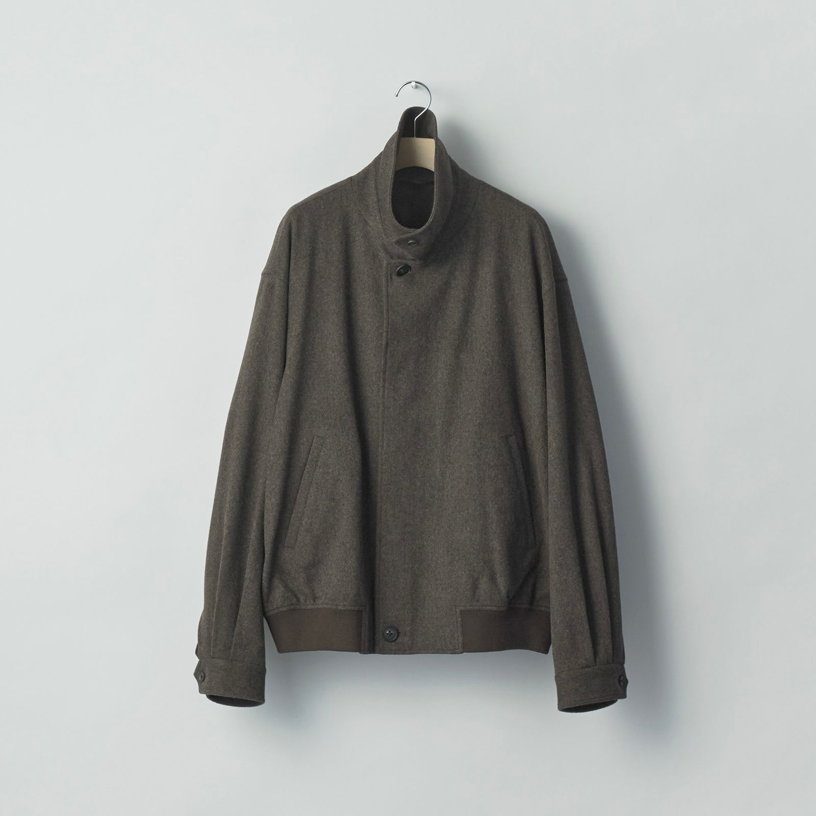【残り一点】Wool Doeskin Button Fly Short Jacket