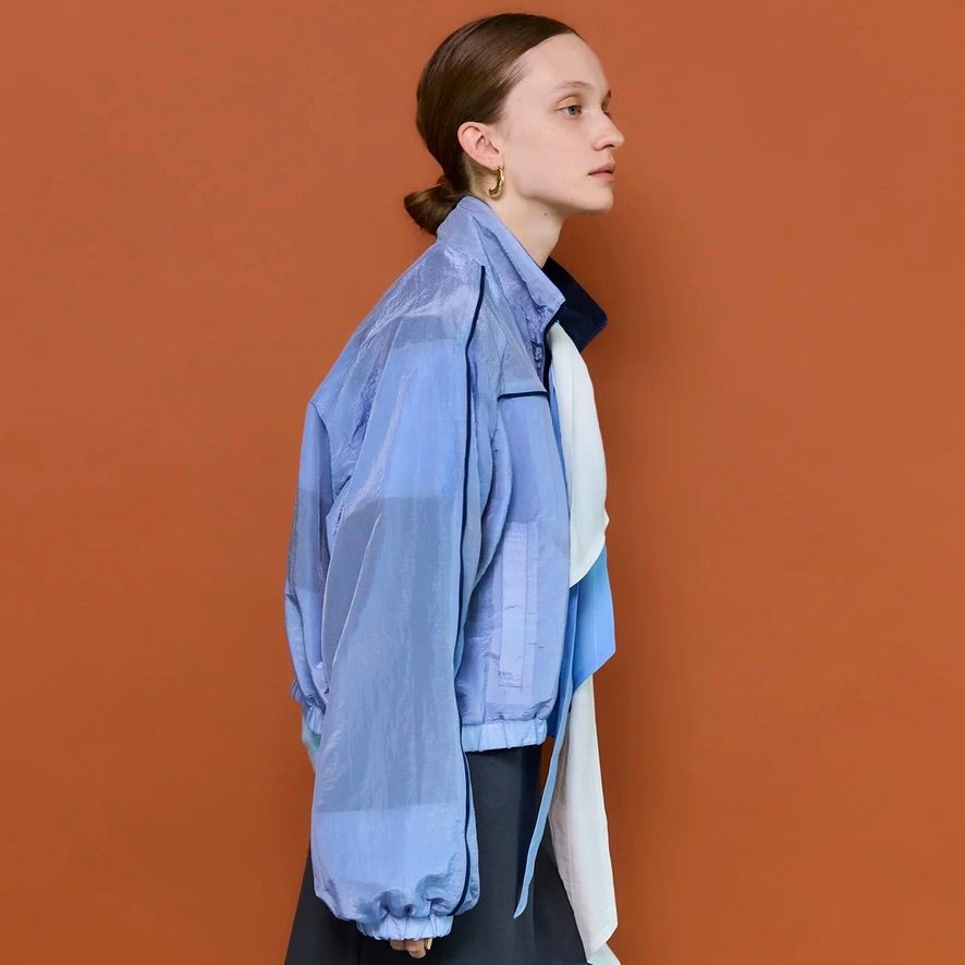 【残り一点】リバーシブルレースブルゾン