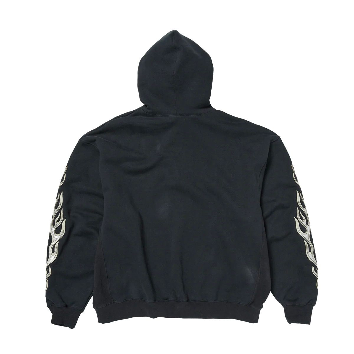 【残り一点】Leather Flame Hoodie
