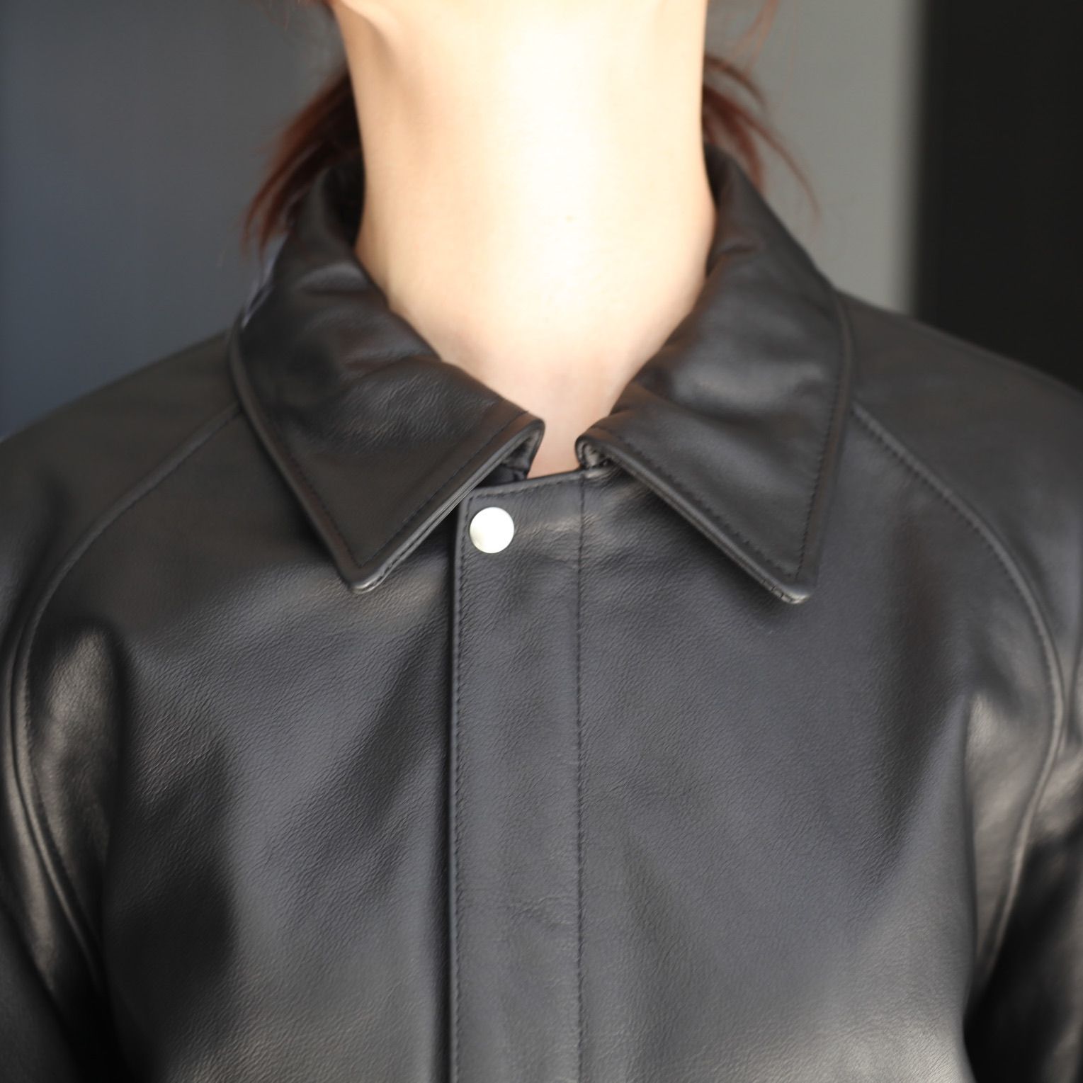 【残りわずか】Leather Blouson