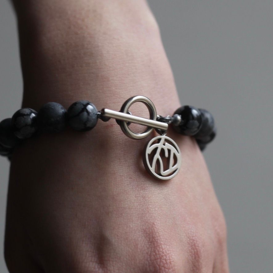 SOSHIOTSUKI - 【残りわずか】Single Juzu Bracelet(BLACK