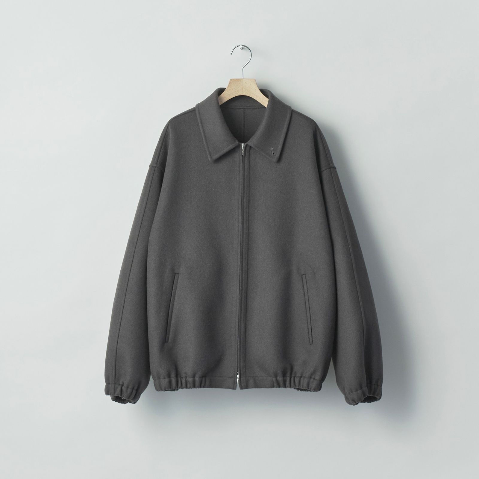 【残り一点】W/CA Double Face Cloth Zip Jacket