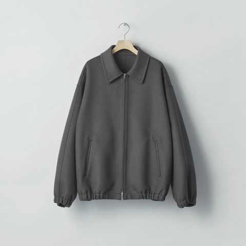 【残り一点】W/CA Double Face Cloth Zip Jacket