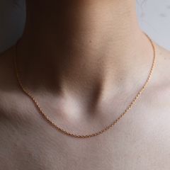 【残りわずか】Narrow Chain Necklace(GOLD)