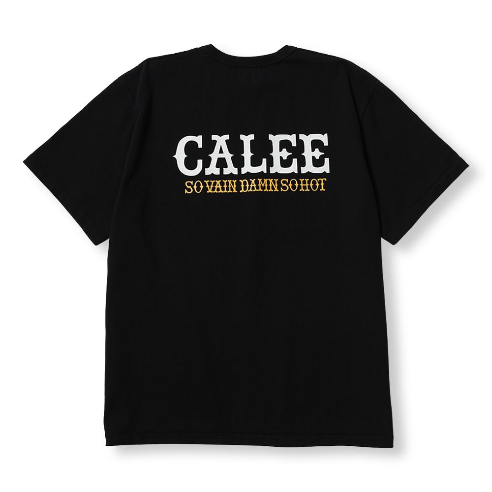 【残り一点】Garment Dye Calee Logo Tee