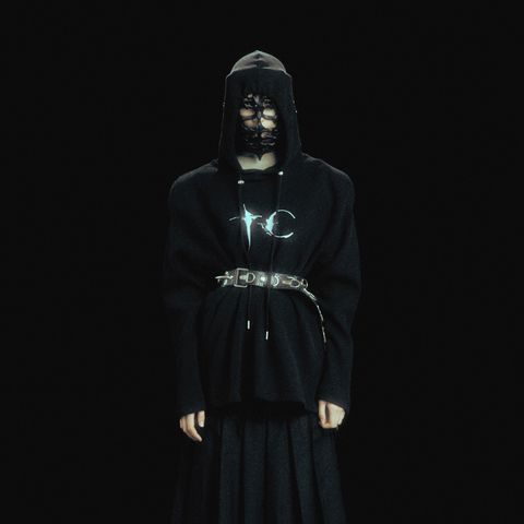 【残り一点】Bulk Shoulder Waffle Hoodie