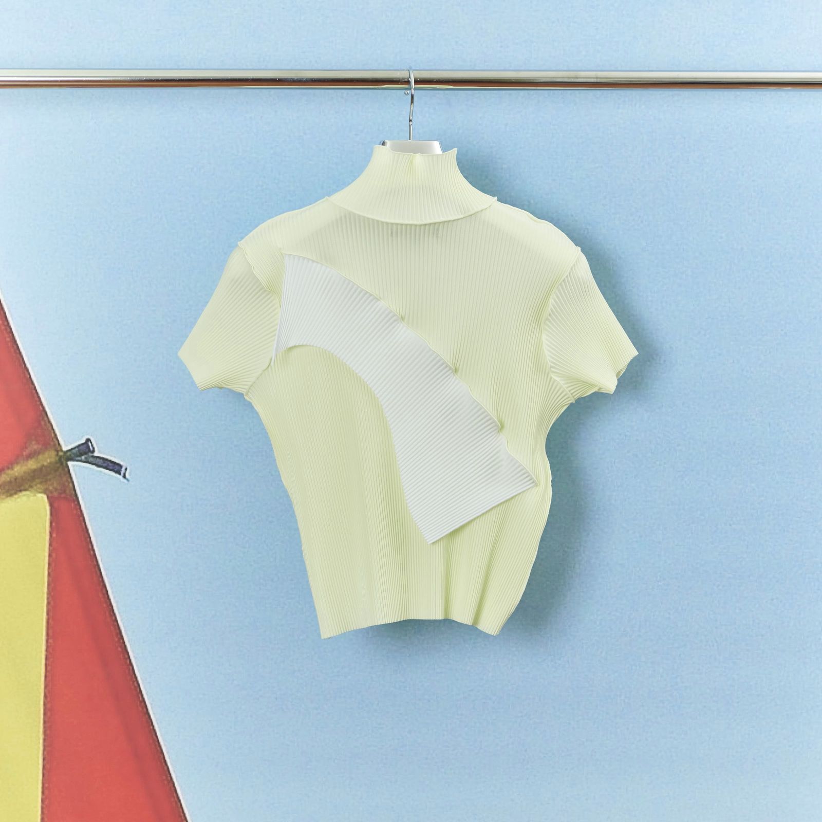 【残り一点】Todo Wave Tiny Top Short Sleeve Highneck