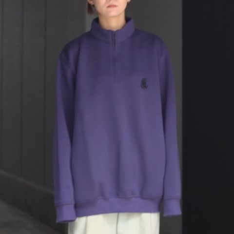 【残り一点】High Gauge Double Knit Half Zip SW