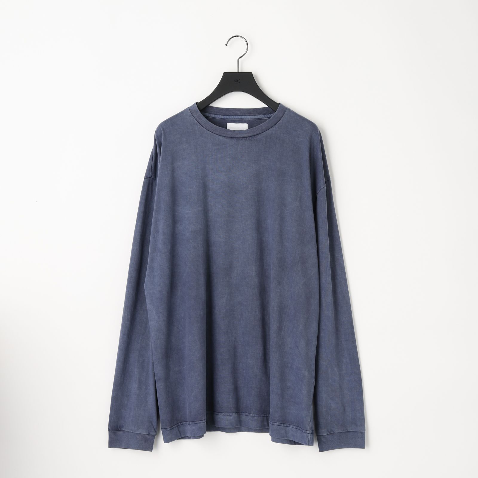 【残り一点】36G Low Twist Garment Dye L/S Tee