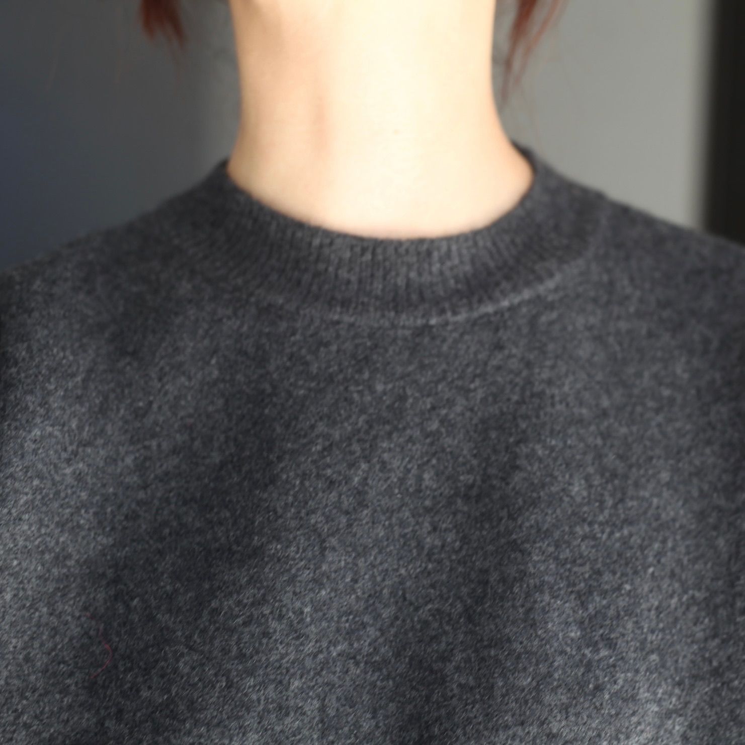 【残り一点】Extra Fine Wool Knit Deformed LS