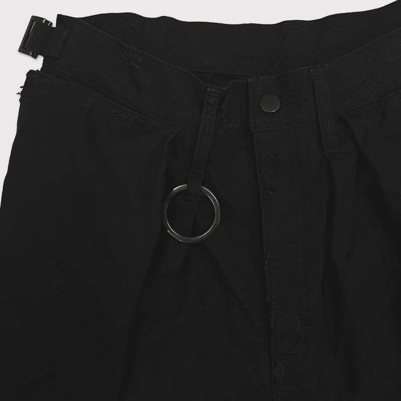 【残り一点】Heavy Cargo Short With Damaged(AGED CANVAS)