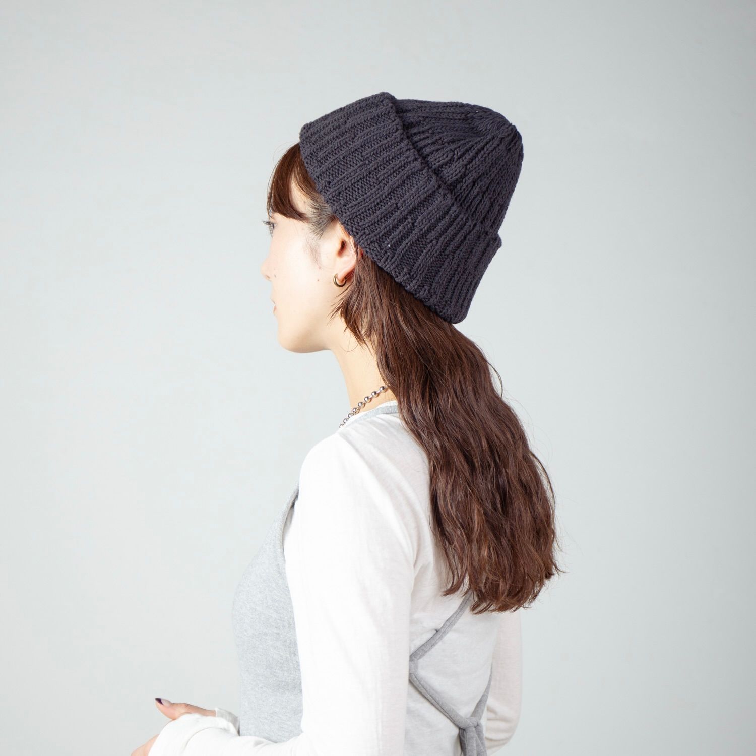 【残り一点】Rib Checker Knit Cap