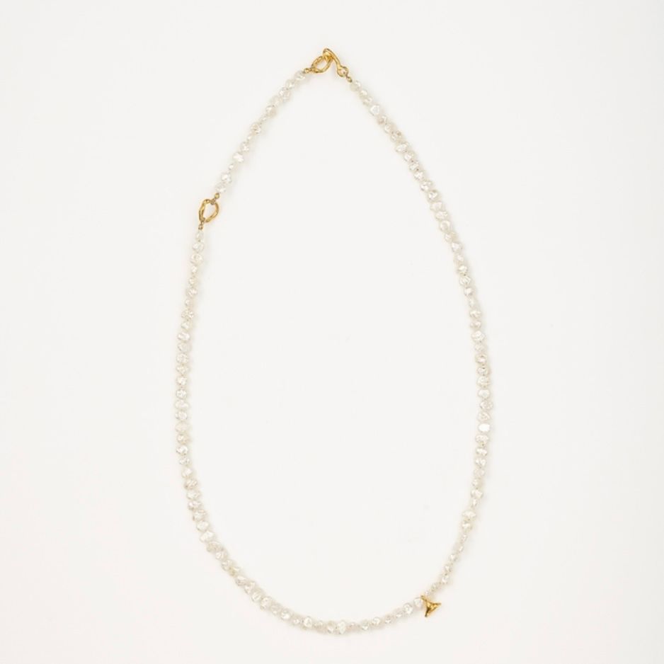 【お取り寄せ注文可能】Keshi Pearl Plate Necklace Choker