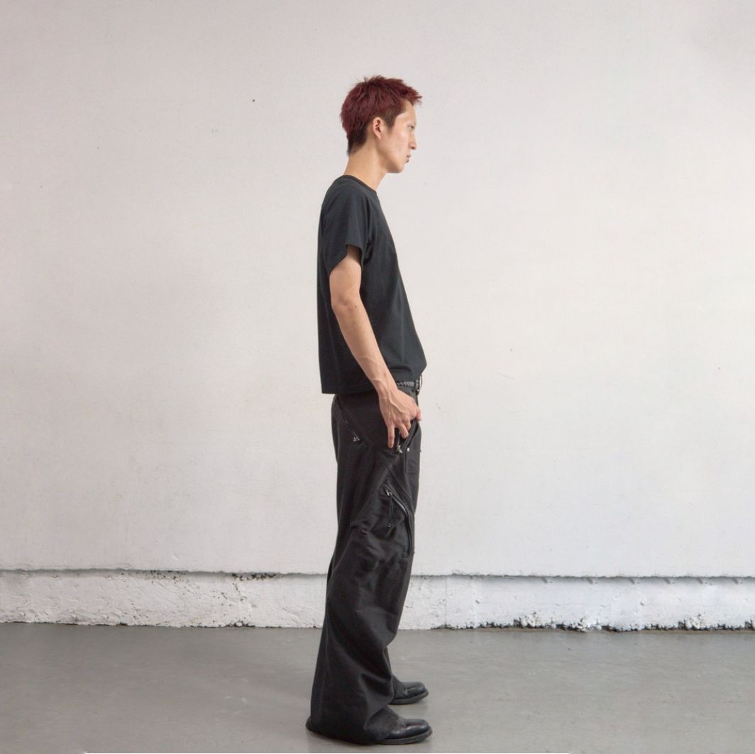 【残り一点】Panelled Half Sleeve T-Shirt