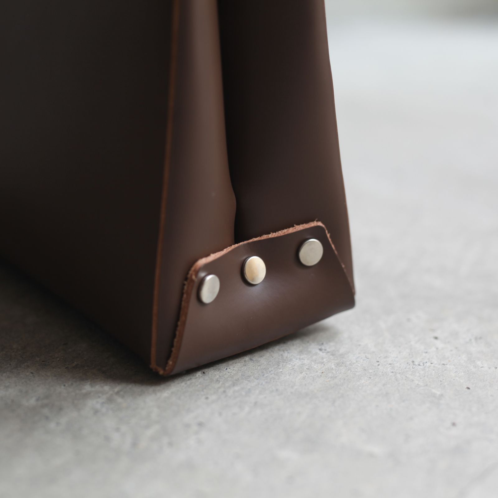 【残り一点】Assemble Disc Bag_LP(DARK BROWN)