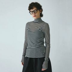 【残り一点】High Neck Mesh Inner Tops