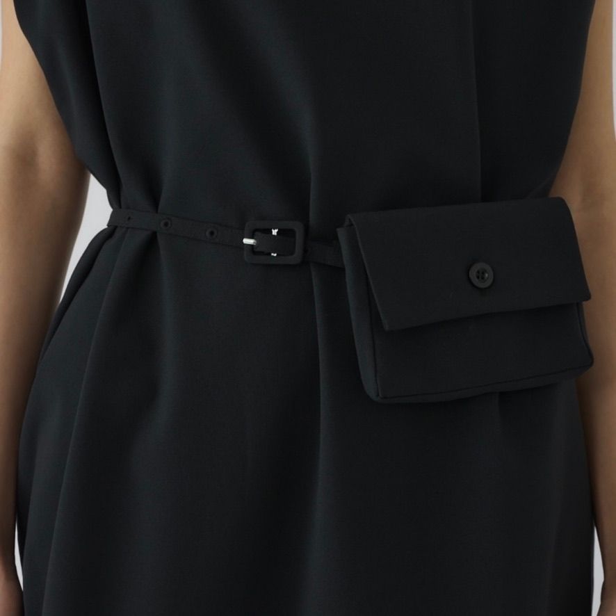 RIM.ARK - 【残り一点】Pochette Belt Set Boat Neck OP