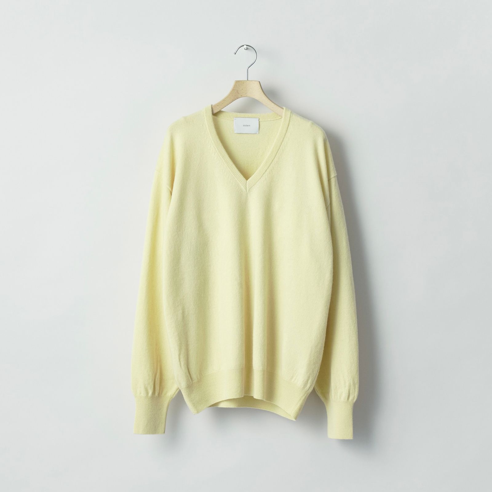【残り一点】Pure Cashmere Knit V Neck LS