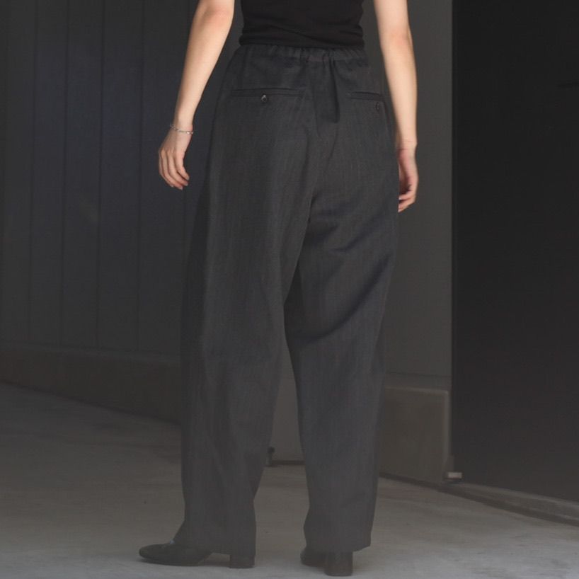 stein - 【残りわずか】Drawstring Wide Trousers | ACRMTSM ...