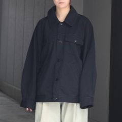 【残り一点】6ozデニムブルゾン(ONE WASH)