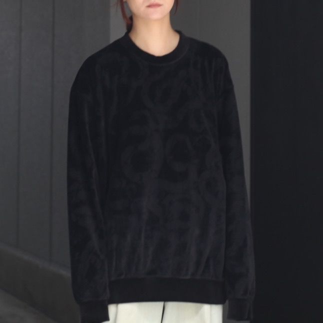 【残り一点】JQ Velour Crew Neck CS