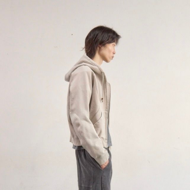 【残り一点】Paneled Zip Up Hoodie