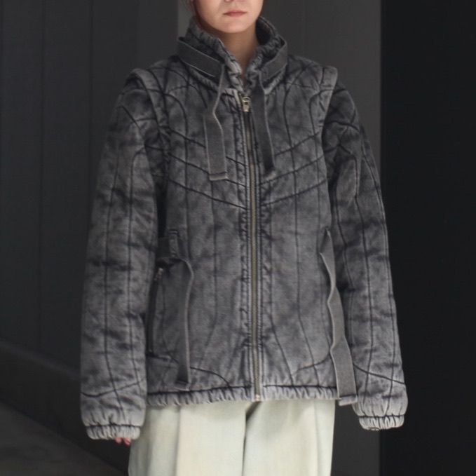 【残り一点】Denim Puff Jacket