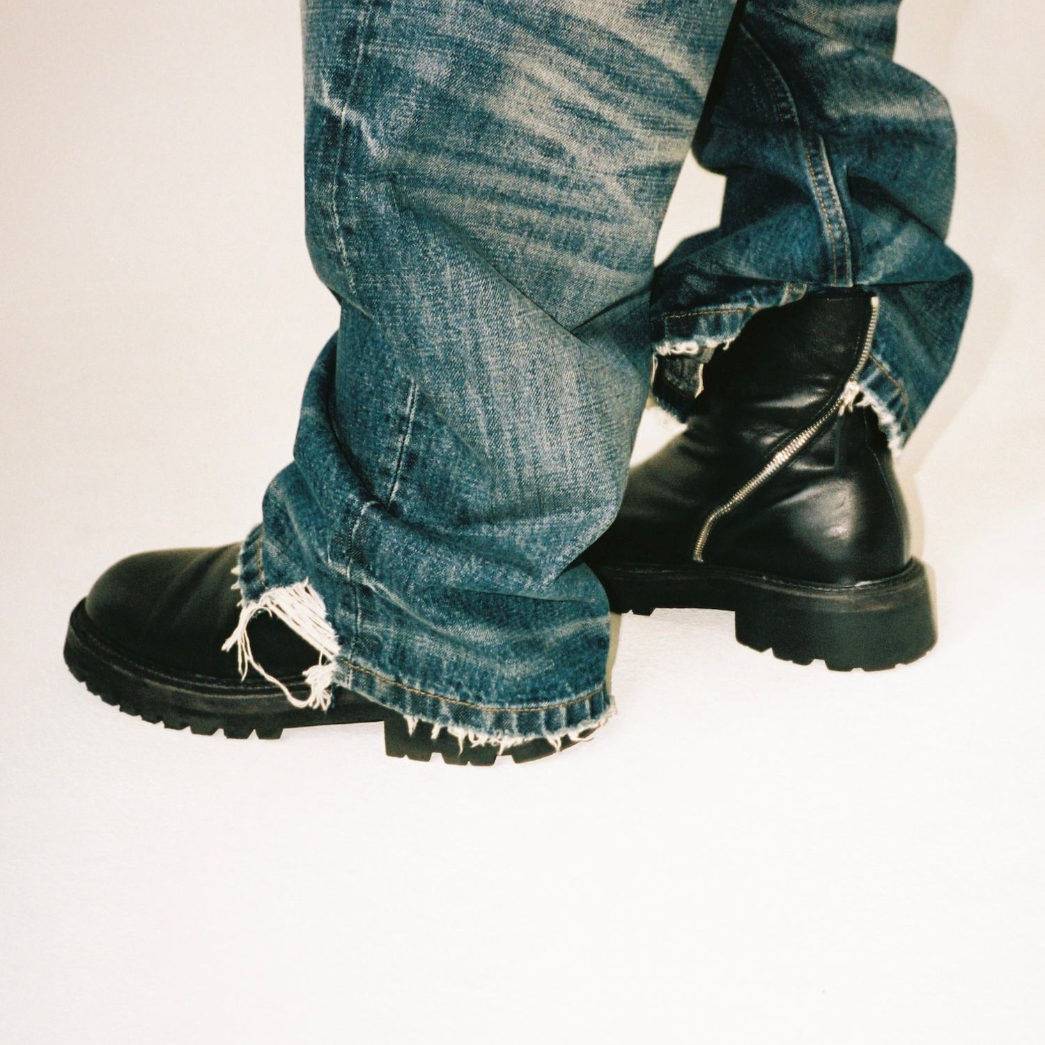 【残り一点】Spiral Zip Boot