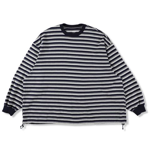 【残り一点】Balloon Stripes Long Sleeve T-shirt