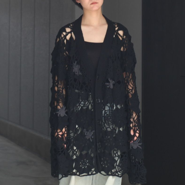 KIDILL - 【残り一点】Spider Knit Cardigan(Collaboration with