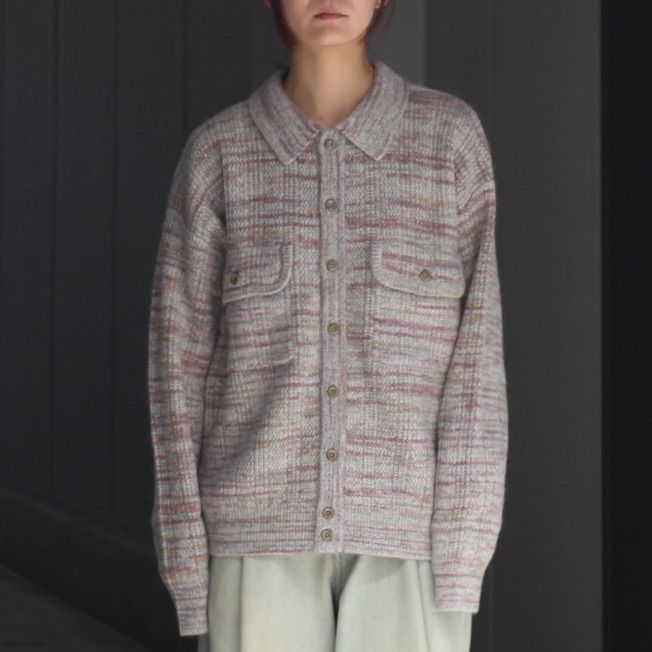 【残り一点】Rib Pattern Knit Jacket