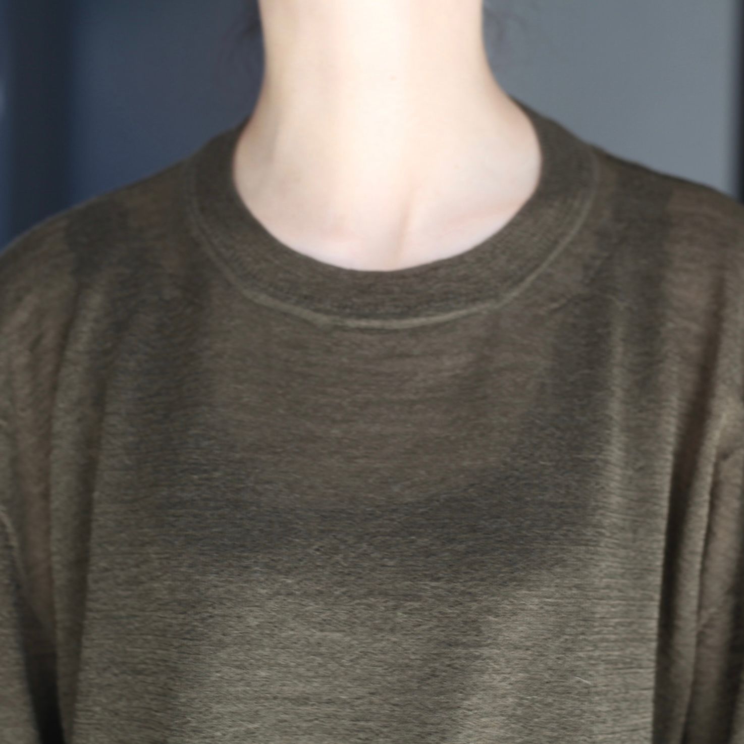 【残り一点】Wholegarment Wool Sheer P/O