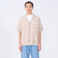 【残り一点】Crochet Knit Shirt