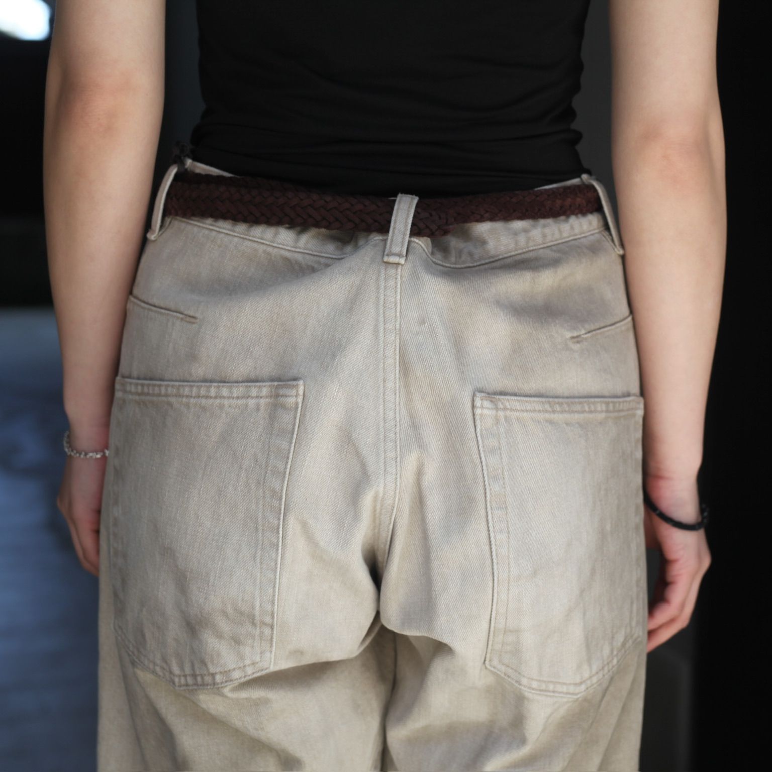 【残りわずか】3D Twisted Jeans