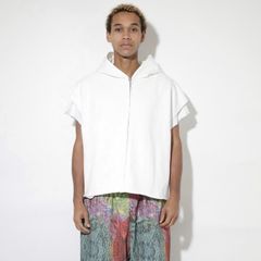 【残り一点】Cut Off Wide Zip N/S Sweat Hoodie