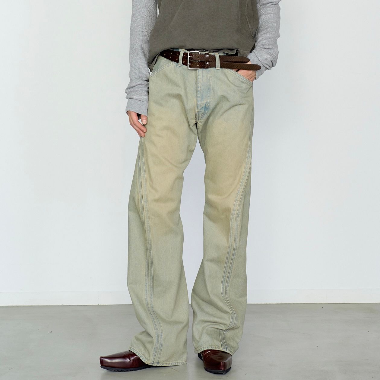 【残り一点】3D Twisted Jeans