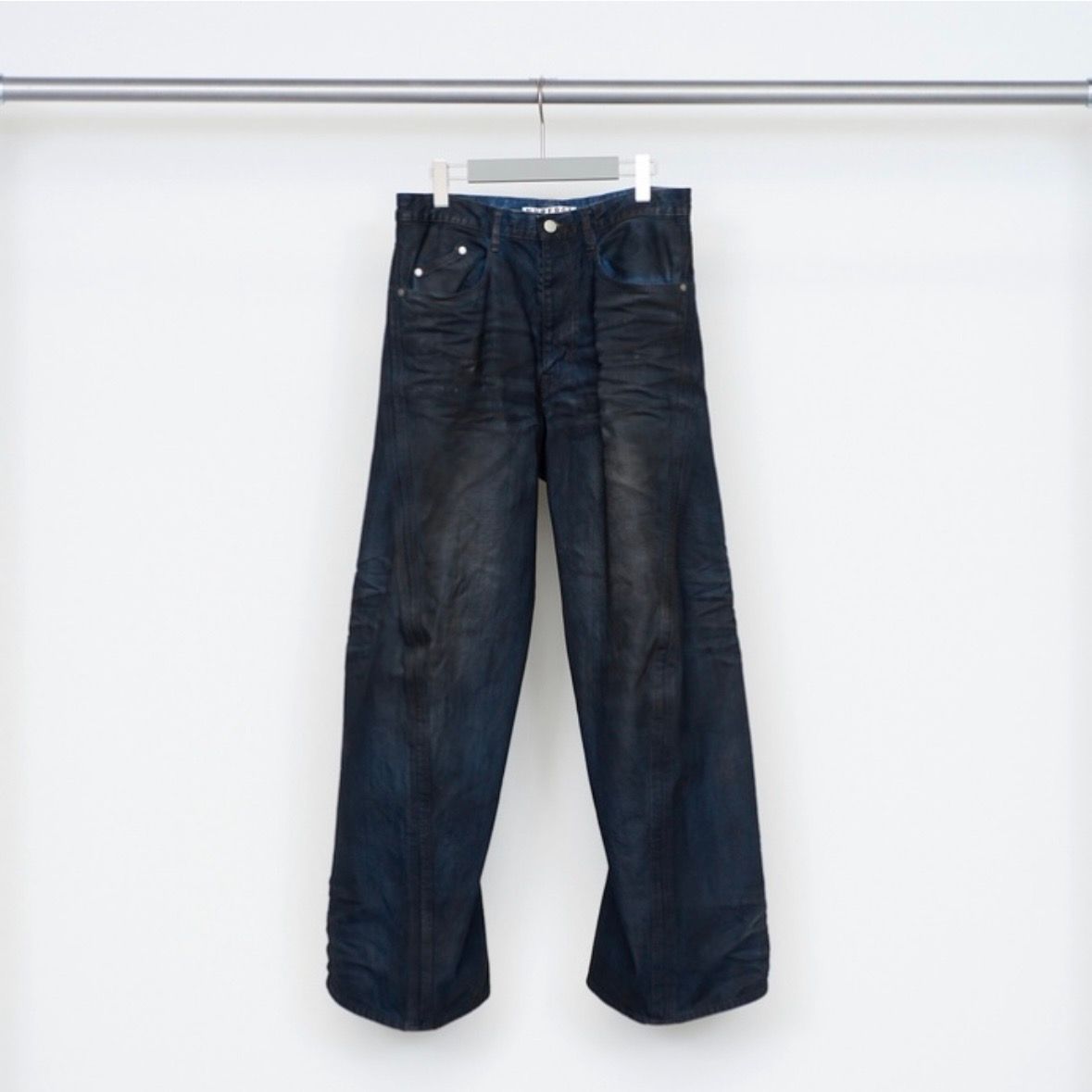 【残りわずか】3D Twisted Wide Leg Jeans