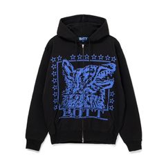 【残り一点】Wolf Zip Hoodie