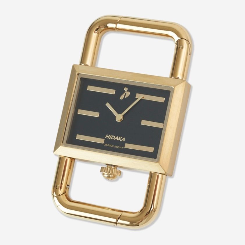 【残り一点】Carabiner Watch(GOLD×BLACK)