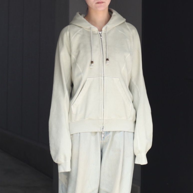 【残り一点】Paneled Zip Up Hoodie