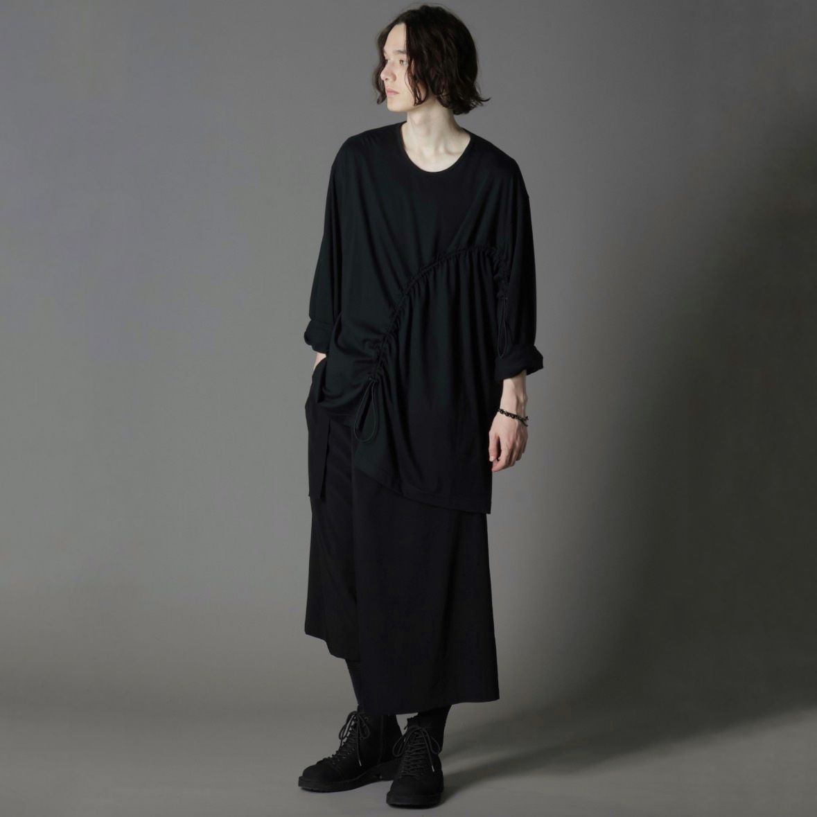 【残り一点】Beads Chain Breacelet_C(BLACK)